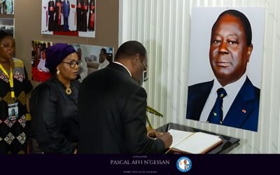 Pascal Affi N’Guessan et le FPI rendent un dernier hommage à Henri Konan Bédié, le grand bâtisseur de la Côte d’Ivoire