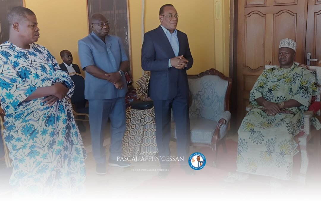 Visite au roi du Djuablin : une cérémonie de respect et de cohésion à Abengourou